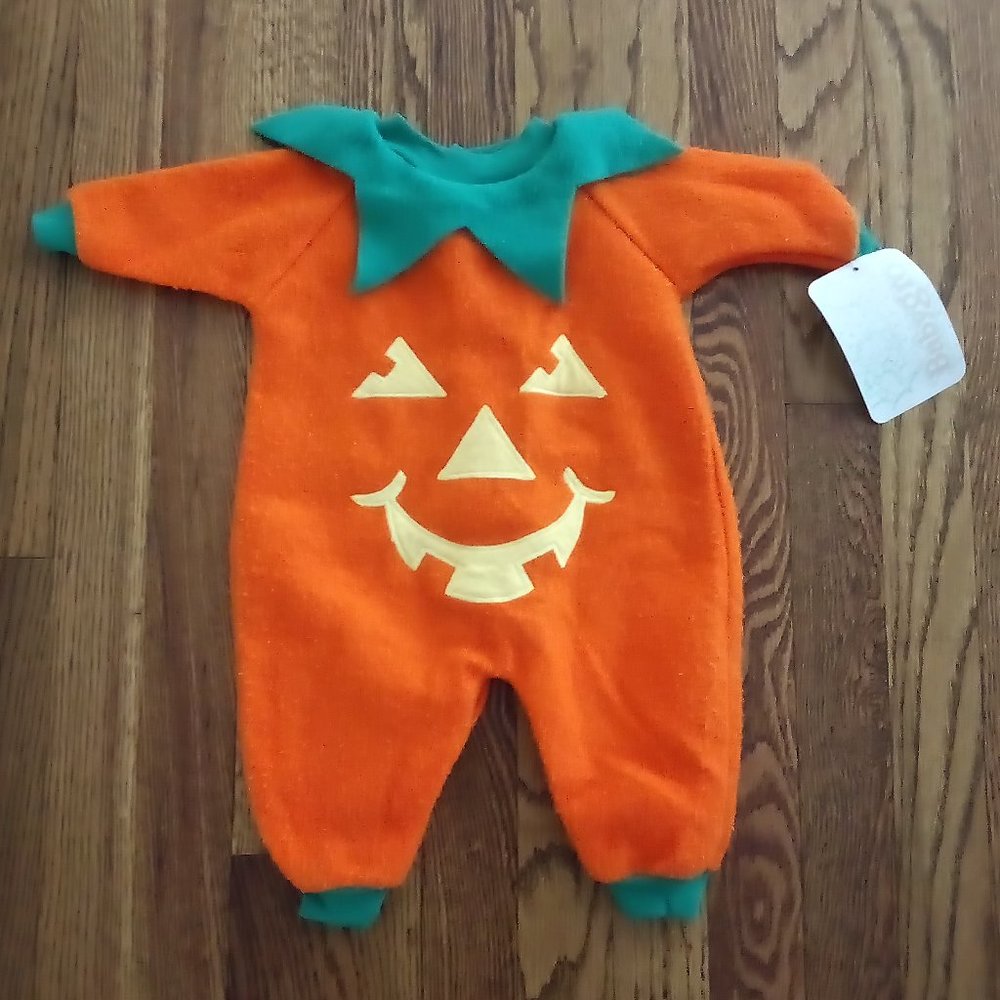Vintage Pumpkin Halloween Infant Small